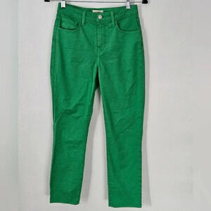 NWT L'agence high rise skinny jeans green size 25